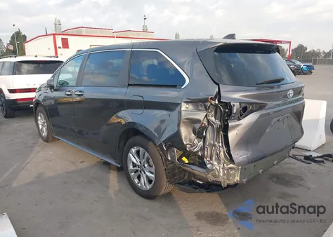 2025 Toyota Sienna Xle from USA, damaged, VIN 5TDJRKEC1SS226850